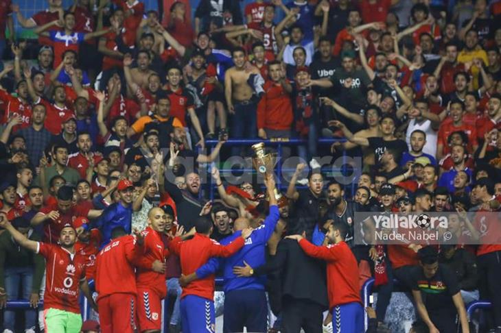 كرة طائرة.. بالفيديو والصور.. كواليس احتفالات الأهلي ببطولة أفريقيا